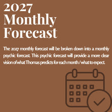 Load image into Gallery viewer, 2027 Predictions Guide + More | Created by Evidential Medium Thomas John
