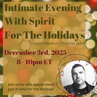 Intimate Evening with Spirit for the Holidays | December 3rd, 2025 @8-10pm ET