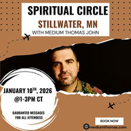 Stillwater, MN |Spiritual Circle |   January 10th, 2026 @ 1:00 – 3:00pm CT
