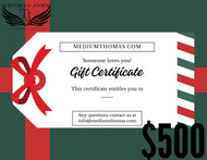 $500 Gift Certificate | Medium Thomas John