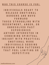Load image into Gallery viewer, Emotional Freedom: Healing from Within (Online Course) with Medium Thomas John &amp; Addiction Coach David Avram Wolfe | June 14th, 2026