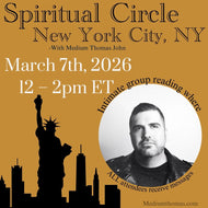 Spiritual Circle NYC | Saturday, March 7, 2026⋅12:00 – 2:00pm ET