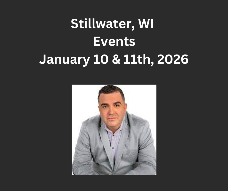 Stillwater, WI Events!  January 10 & 11th, 2026