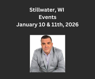 Stillwater, WI Events!  January 10 & 11th, 2026