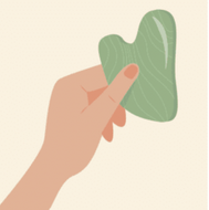 Jade Abundance Stone & Personal Affirmation Card (Free Shipping)