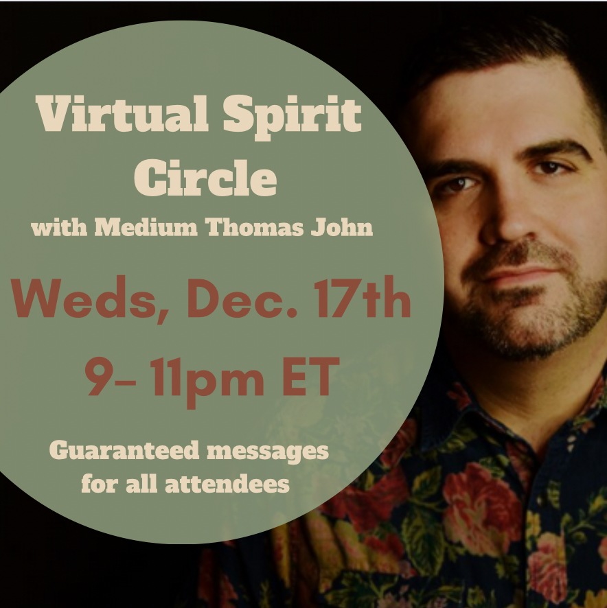 Virtual Spiritual Circle | Wednesday, December 17⋅9:00 – 11:00pm ET