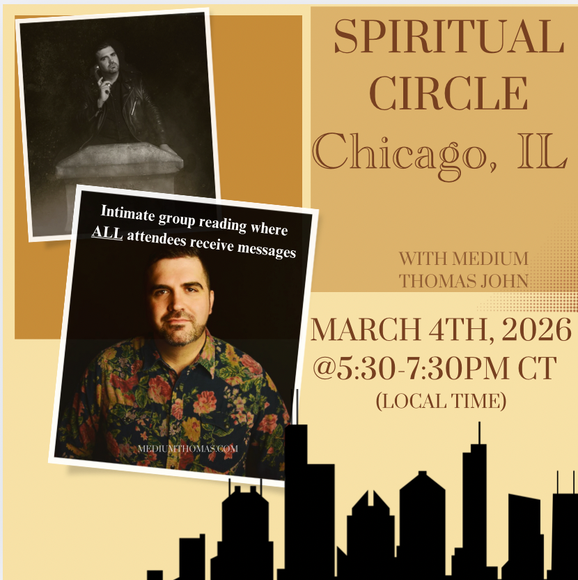 Chicago, IL | Spiritual Circle | March 4th, 2026 @5:30-7:30pm CT