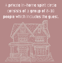Load image into Gallery viewer, Private Spirit Circle in your Home!