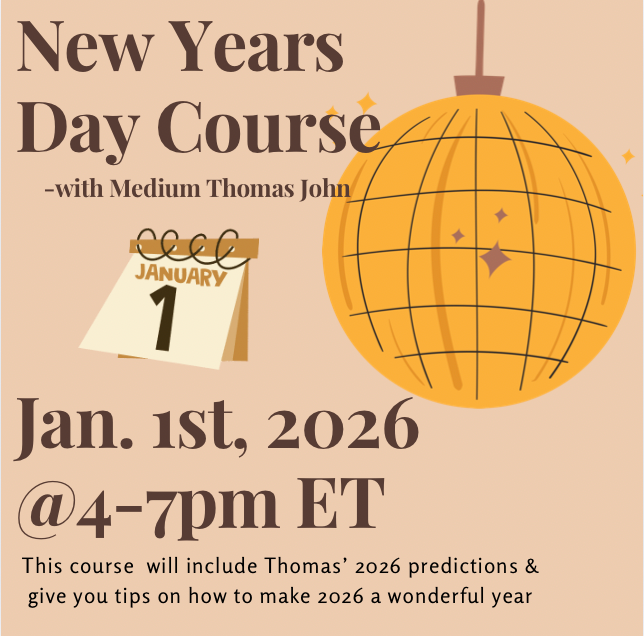 New Years Day online course  | Thursday, January 1, 2026@  4:00 – 7:00pm ET