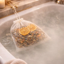 Load image into Gallery viewer, (2) Invigorate Blend - 6 oz - (LARGE BAG) - Herbal Aromatherapy Soak, Luxury Spa Bath, Self Care, Gift - Free Ship