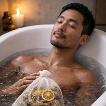 Load image into Gallery viewer, (2) Bougie Bro Blend - 6 oz - (LARGE BAG) - Herbal Aromatherapy Soak, Luxury Spa Bath, Self Care, Gift - Free Ship