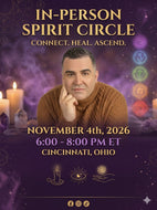 Cincinnati , OH | Spiritual Circle - November 4th, 2026 @ 6:00-8:00pm ET