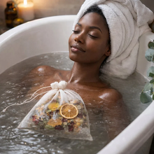 Load image into Gallery viewer, (2) Invigorate Blend - 6 oz - (LARGE BAG) - Herbal Aromatherapy Soak, Luxury Spa Bath, Self Care, Gift - Free Ship