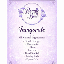 Load image into Gallery viewer, (2) Invigorate Blend - 6 oz - (LARGE BAG) - Herbal Aromatherapy Soak, Luxury Spa Bath, Self Care, Gift - Free Ship